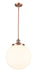 Innovations - 201S-AC-G201-14 - One Light Pendant - Franklin Restoration - Antique Copper