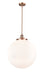 Innovations - 201S-AC-G201-18 - One Light Pendant - Franklin Restoration - Antique Copper