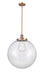 Innovations - 201S-AC-G202-18 - One Light Pendant - Franklin Restoration - Antique Copper