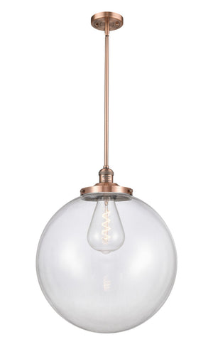 Franklin Restoration One Light Pendant Antique Copper