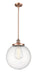 Innovations - 201S-AC-G204-14 - One Light Pendant - Franklin Restoration - Antique Copper