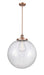 Innovations - 201S-AC-G204-18 - One Light Pendant - Franklin Restoration - Antique Copper