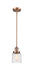 Innovations - 201S-AC-G513 - One Light Mini Pendant - Franklin Restoration - Antique Copper