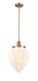 Innovations - 201S-AC-G661-12 - One Light Mini Pendant - Franklin Restoration - Antique Copper