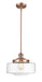 Innovations - 201S-AC-G692-12 - One Light Mini Pendant - Franklin Restoration - Antique Copper