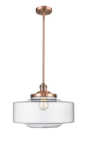 Franklin Restoration One Light Mini Pendant Antique Copper