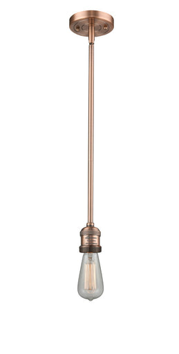 Franklin Restoration LED Mini Pendant Antique Copper