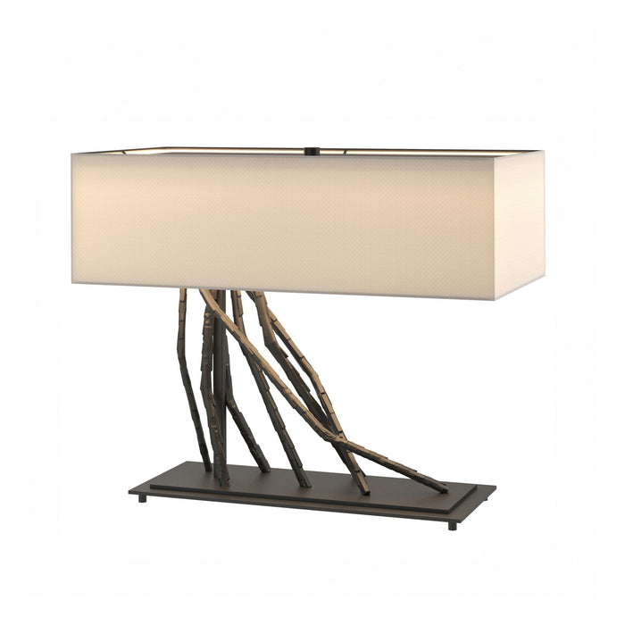 Hubbardton Forge - 277660-SKT-10-SE2010 - Two Light Table Lamp - Brindille - Black