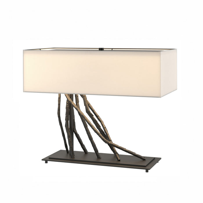 Hubbardton Forge - 277660-SKT-10-SF2010 - Two Light Table Lamp - Brindille - Black