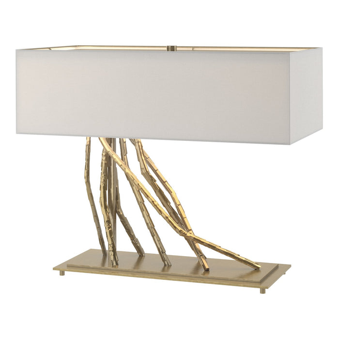Hubbardton Forge - 277660-SKT-86-SF2010 - Two Light Table Lamp - Brindille - Modern Brass