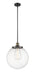 Innovations - 201S-BAB-G202-14 - One Light Pendant - Franklin Restoration - Black Antique Brass