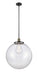 Innovations - 201S-BAB-G202-18 - One Light Pendant - Franklin Restoration - Black Antique Brass