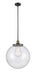 Innovations - 201S-BAB-G204-16 - One Light Pendant - Franklin Restoration - Black Antique Brass