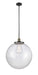 Innovations - 201S-BAB-G204-18 - One Light Pendant - Franklin Restoration - Black Antique Brass