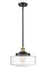 Innovations - 201S-BAB-G692-12 - One Light Mini Pendant - Franklin Restoration - Black Antique Brass