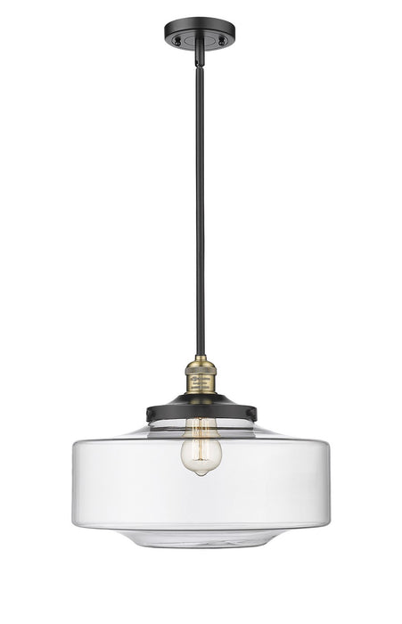 Innovations - 201S-BAB-G692-16 - One Light Mini Pendant - Franklin Restoration - Black Antique Brass