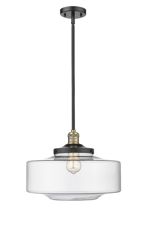 Innovations - 201S-BAB-G692-16-LED - LED Mini Pendant - Franklin Restoration - Black Antique Brass