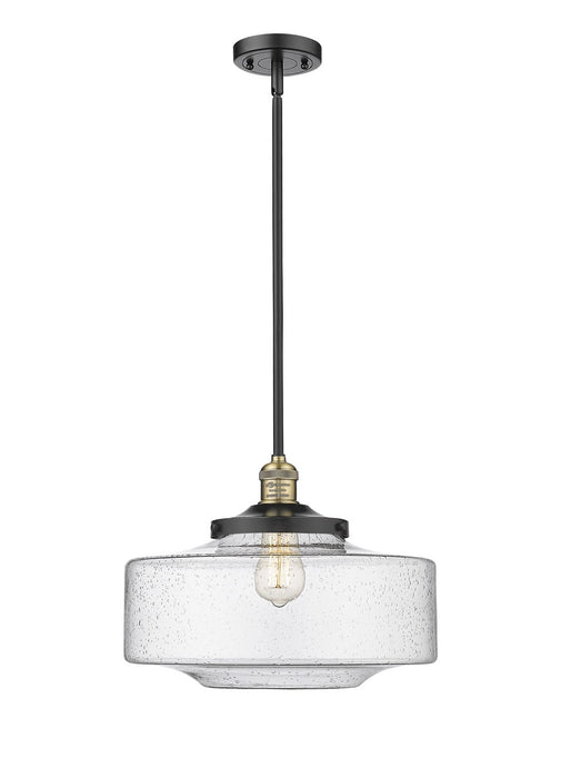 Innovations - 201S-BAB-G694-16 - One Light Mini Pendant - Franklin Restoration - Black Antique Brass