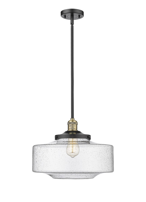 Innovations - 201S-BAB-G694-16-LED - LED Mini Pendant - Franklin Restoration - Black Antique Brass