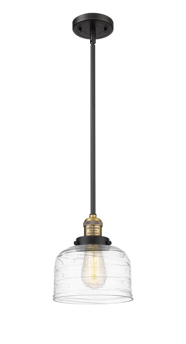 Innovations - 201S-BAB-G713 - One Light Mini Pendant - Franklin Restoration - Black Antique Brass