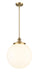 Innovations - 201S-BB-G201-14 - One Light Pendant - Franklin Restoration - Brushed Brass