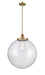 Innovations - 201S-BB-G204-18 - One Light Pendant - Franklin Restoration - Brushed Brass