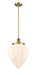 Innovations - 201S-BB-G661-12 - One Light Mini Pendant - Franklin Restoration - Brushed Brass