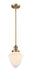 Innovations - 201S-BB-G661-7-LED - LED Mini Pendant - Franklin Restoration - Brushed Brass