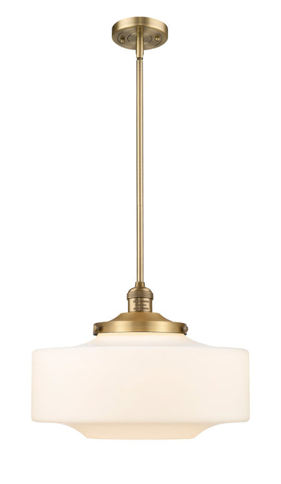 Innovations - 201S-BB-G691-16 - One Light Mini Pendant - Franklin Restoration - Brushed Brass
