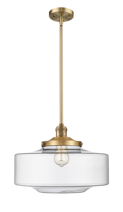 Innovations - 201S-BB-G692-16 - One Light Mini Pendant - Franklin Restoration - Brushed Brass