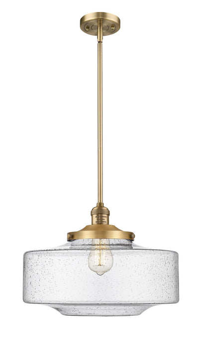 Innovations - 201S-BB-G694-16 - One Light Mini Pendant - Franklin Restoration - Brushed Brass