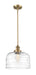 Innovations - 201S-BB-G713-L-LED - LED Mini Pendant - Franklin Restoration - Brushed Brass