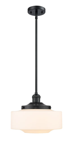 Franklin Restoration One Light Mini Pendant Matte Black