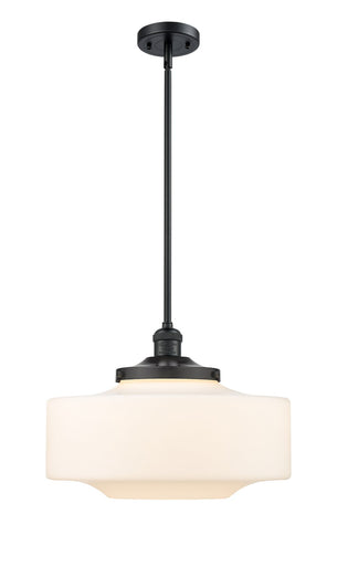 Franklin Restoration One Light Mini Pendant Matte Black
