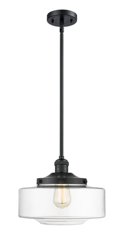 Franklin Restoration One Light Mini Pendant Matte Black