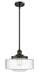 Innovations - 201S-BK-G694-12 - One Light Mini Pendant - Franklin Restoration - Matte Black