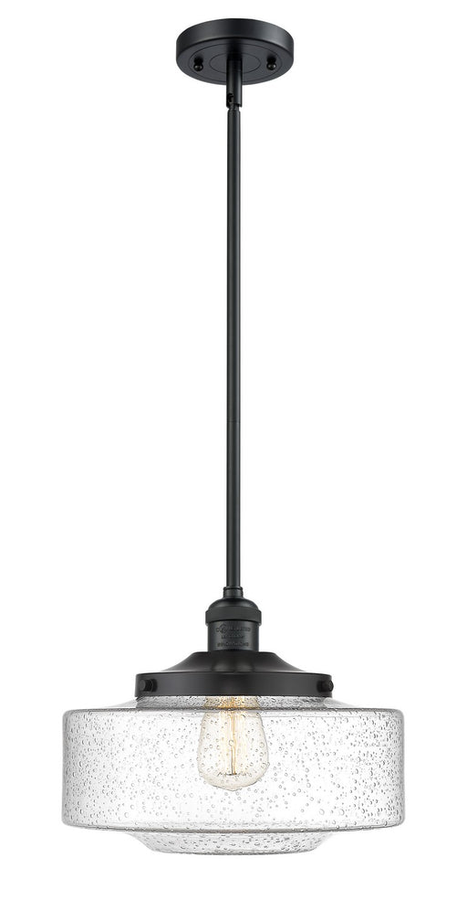 Innovations - 201S-BK-G694-12-LED - LED Mini Pendant - Franklin Restoration - Matte Black