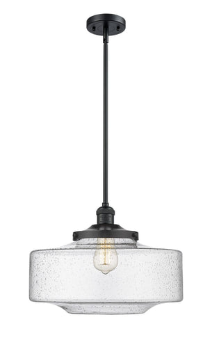 Franklin Restoration One Light Mini Pendant Matte Black