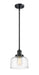 Innovations - 201S-BK-G713 - One Light Mini Pendant - Franklin Restoration - Matte Black
