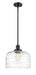 Innovations - 201S-BK-G713-L - One Light Mini Pendant - Franklin Restoration - Matte Black