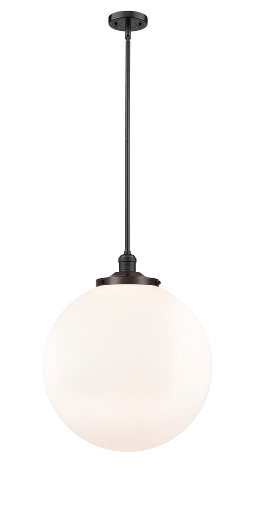 Innovations - 201S-OB-G201-18 - One Light Pendant - Franklin Restoration - Oil Rubbed Bronze