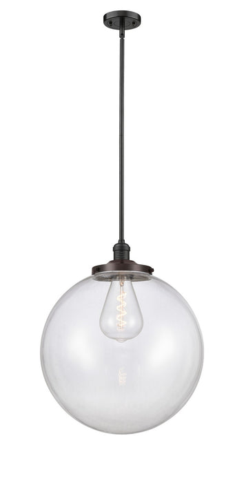 Innovations - 201S-OB-G202-18 - One Light Pendant - Franklin Restoration - Oil Rubbed Bronze