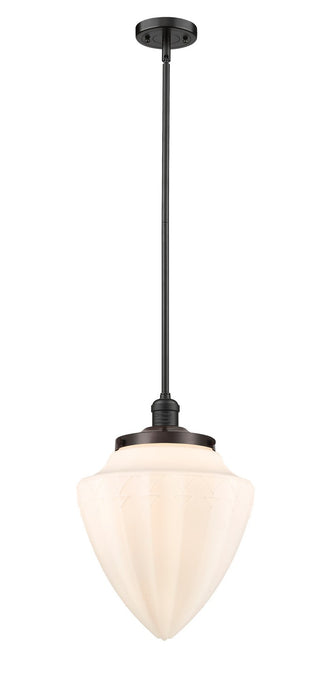 Innovations - 201S-OB-G661-12 - One Light Mini Pendant - Franklin Restoration - Oil Rubbed Bronze