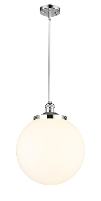 Innovations - 201S-PC-G201-14 - One Light Pendant - Franklin Restoration - Polished Chrome