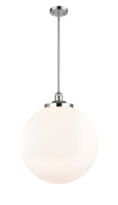 Innovations - 201S-PC-G201-18 - One Light Pendant - Franklin Restoration - Polished Chrome