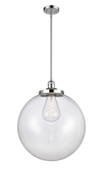 Innovations - 201S-PC-G202-18 - One Light Pendant - Franklin Restoration - Polished Chrome