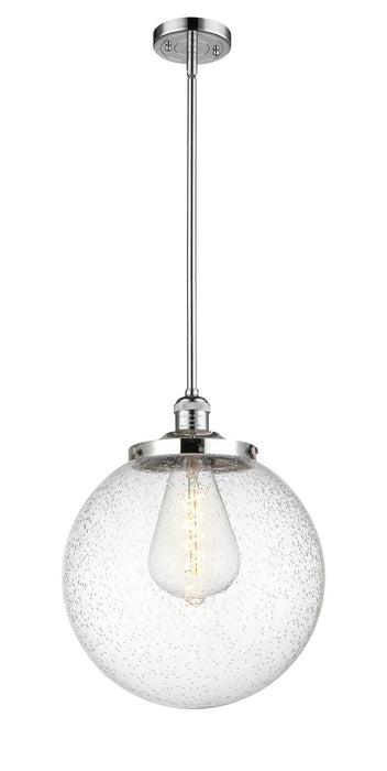 Innovations - 201S-PC-G204-14 - One Light Pendant - Franklin Restoration - Polished Chrome