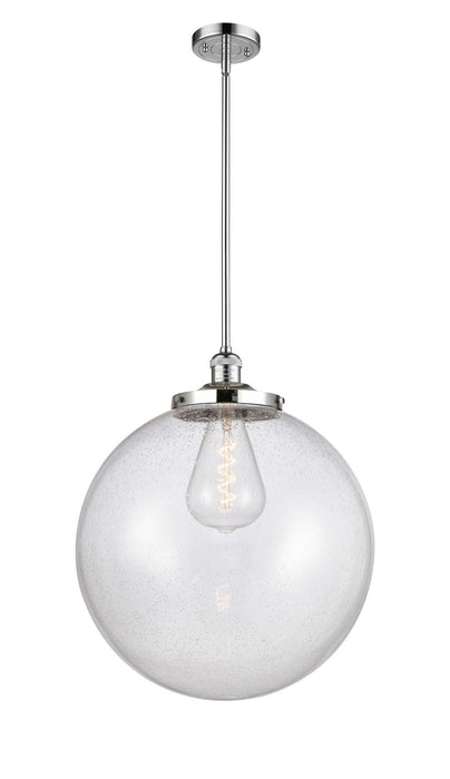 Innovations - 201S-PC-G204-18 - One Light Pendant - Franklin Restoration - Polished Chrome