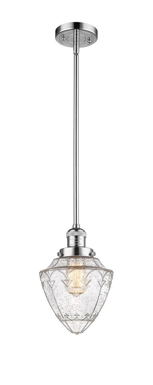 Innovations - 201S-PC-G664-7-LED - LED Mini Pendant - Franklin Restoration - Polished Chrome