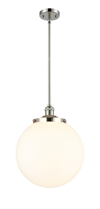 Innovations - 201S-PN-G201-14 - One Light Pendant - Franklin Restoration - Polished Nickel